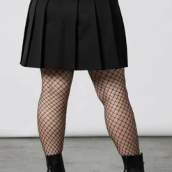 Ladies Killstar No Lip Pleated Skirt