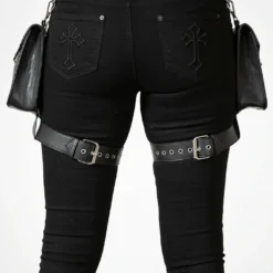 Killstar Nu-World Belt for Women - Plus Size Gothic Accessory 10 Plus Sizes Killstar Nu-World Belt