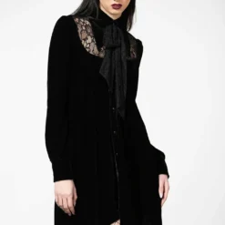 Killstar Nymyra Velvet Cameo Dress