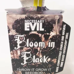 Necessary Evil Kabloom Bloom In Black Seedbom Homeware
