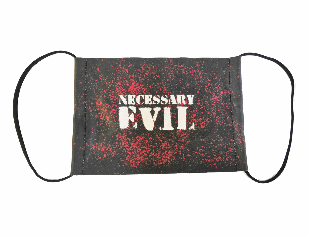 Necessary Evil Face Covering - Free with Orders Over £39.99 | Accessories 3 Necessary Evil Face Covering - Free With Any Order Over £39.99 - Can't Be Combined With Other Discounts