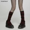 Punk Rave Nikita Leg Warmers - Red