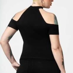 Killstar No Secrets Cap Sleeve Top