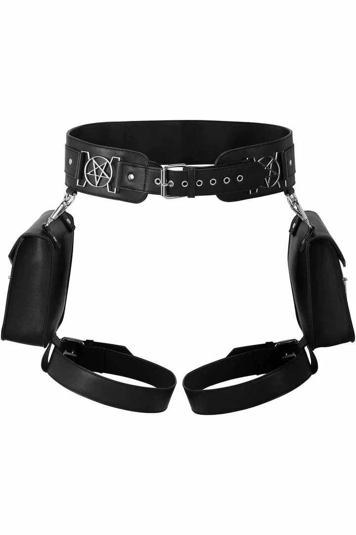 Killstar Nu-World Belt for Women - Plus Size Gothic Accessory 7 Plus Sizes Killstar Nu-World Belt