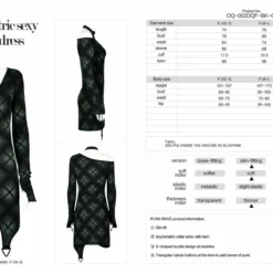 New Arrivals Punk Rave Tabitha Asymmetric Dress