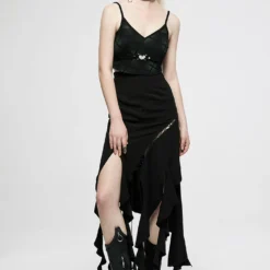 Punk Rave Lucinda Skirt - Black