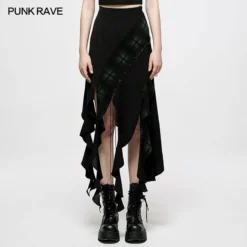 New Arrivals Punk Rave Lucinda Skirt - Green