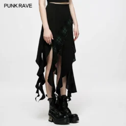 New Arrivals Punk Rave Lucinda Skirt - Green