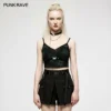 Punk Rave Beating Heart Crop Top - Green New Arrivals