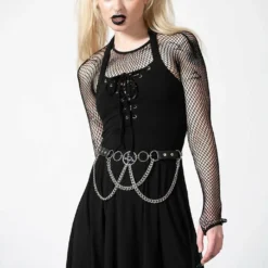 Accessories Killstar Pentamance Chain Belt
