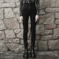 Punk Rave Orenda Faux Leather Trousers