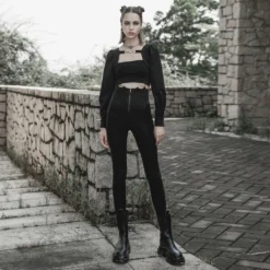 Punk Rave Orenda Faux Leather Trousers