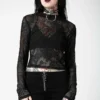 Killstar Planetary Party Mesh Top