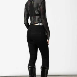 Killstar Planetary Party Mesh Top