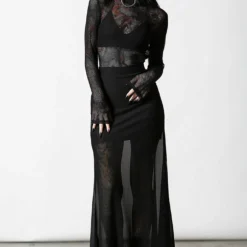 Killstar Planetary Party Mesh Top