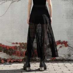 Punk Rave Radella Mesh Skirt