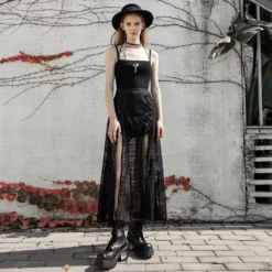 Punk Rave Radella Mesh Skirt