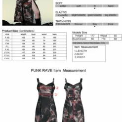 Ladies Punk Rave Wild Wasteland Long Slip Dress