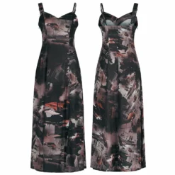 Ladies Punk Rave Wild Wasteland Long Slip Dress