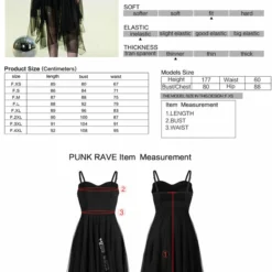 Punk Rave Zia Mesh Slip Dress