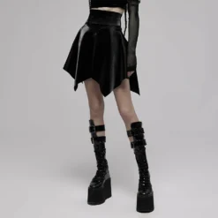Punk Rave Vampira Mini Skirt