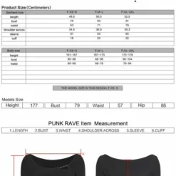 Ladies Punk Rave Ace Asymmetric Top