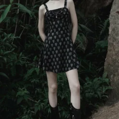 Ladies Punk Rave Amore Dress - Hearts