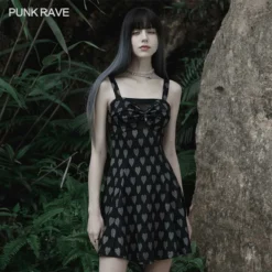 Ladies Punk Rave Amore Dress - Hearts