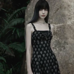 Ladies Punk Rave Amore Dress - Hearts