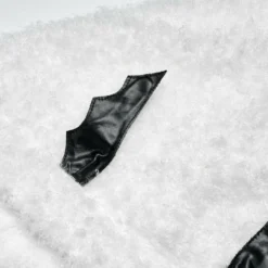 Punk Rave Batty Hooded Capelet - White