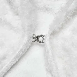 Punk Rave Batty Hooded Capelet - White