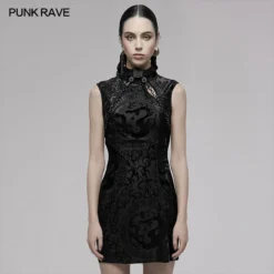 Punk Rave Black Dragon Dress