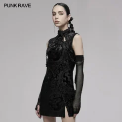 Punk Rave Black Dragon Dress
