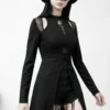 Punk Rave Brea High Split Dress Ladies