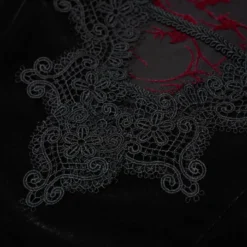 Punk Rave Britta Velvet Dress - Black