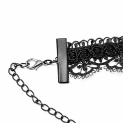 Punk Rave Crimson Gem Choker - Gothic Necklace Accessory for Women & Men 14 Accessories Punk Rave Crimson Gem Choker