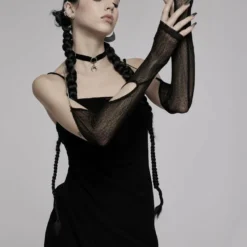Accessories Punk Rave Daeni Sleeves With Halter Chain