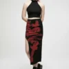 Punk Rave Danita Skirt - Red Ladies