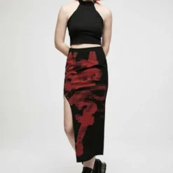 Punk Rave Danita Skirt - Red Ladies