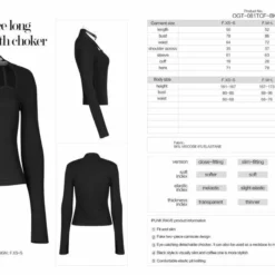 Punk Rave Dayla Choker Top