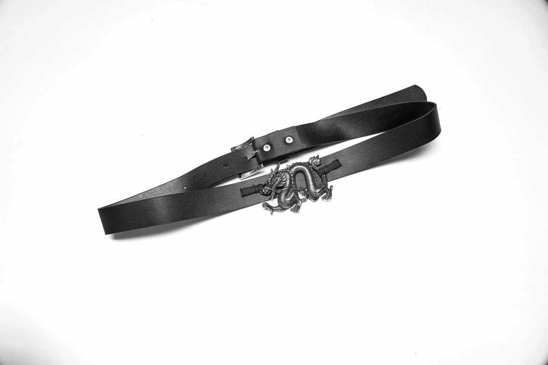 Punk Rave Dragon Belt - Gothic Punk Style Belt for Men & Women 3 Accessories Punk Rave Dragon Belt