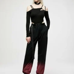 Punk Rave Fade To Red Trousers