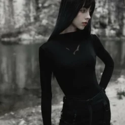 Punk Rave Fiaz Bat Top