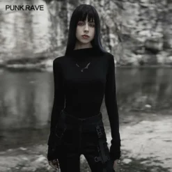 Punk Rave Fiaz Bat Top