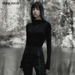 Punk Rave Fiaz Bat Top