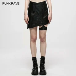 Punk Rave Jacquard Dragon Skirt