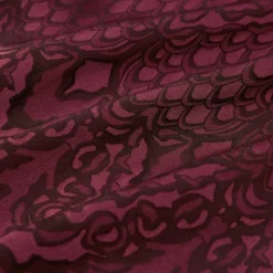 Punk Rave Kane Satin Jacquard Shirt - Red Ladies