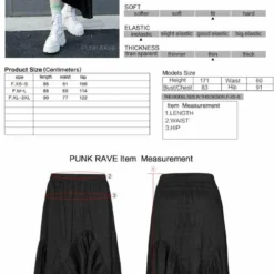 Punk Rave Kenzie Skirt Ladies