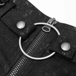 Punk Rave Chiffon Maxi Skirt With Integral Shorts Ladies