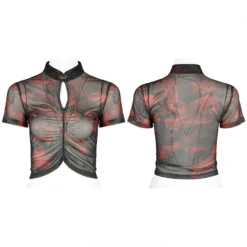 Punk Rave Shayla Top - Red